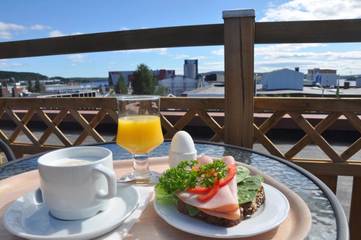 Hotell för 2 Personer, med terass och bastu, med husdjur på Höga kusten