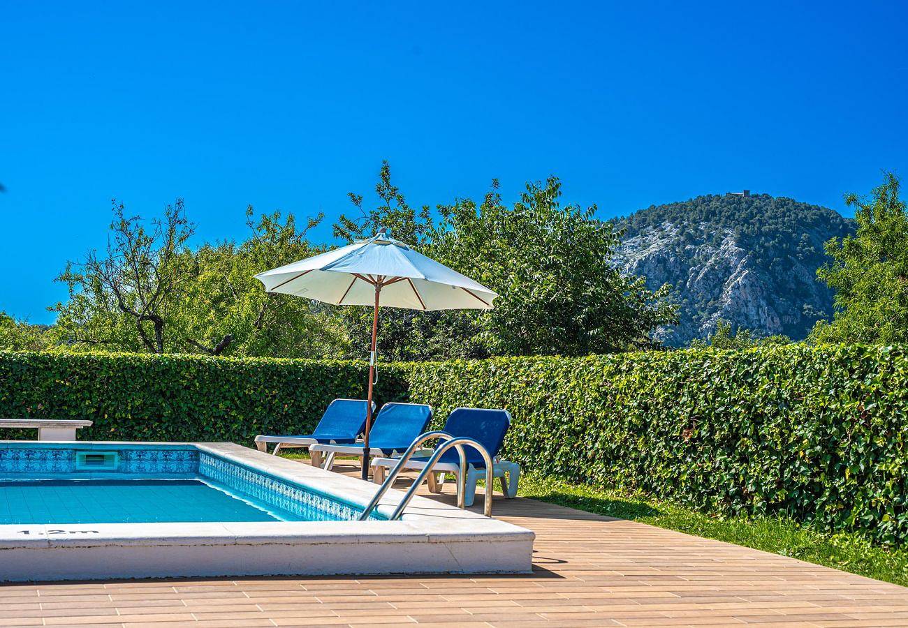 Villa "Angels" with Private Pool & Wi-Fi in Pollença Stad, Pollença