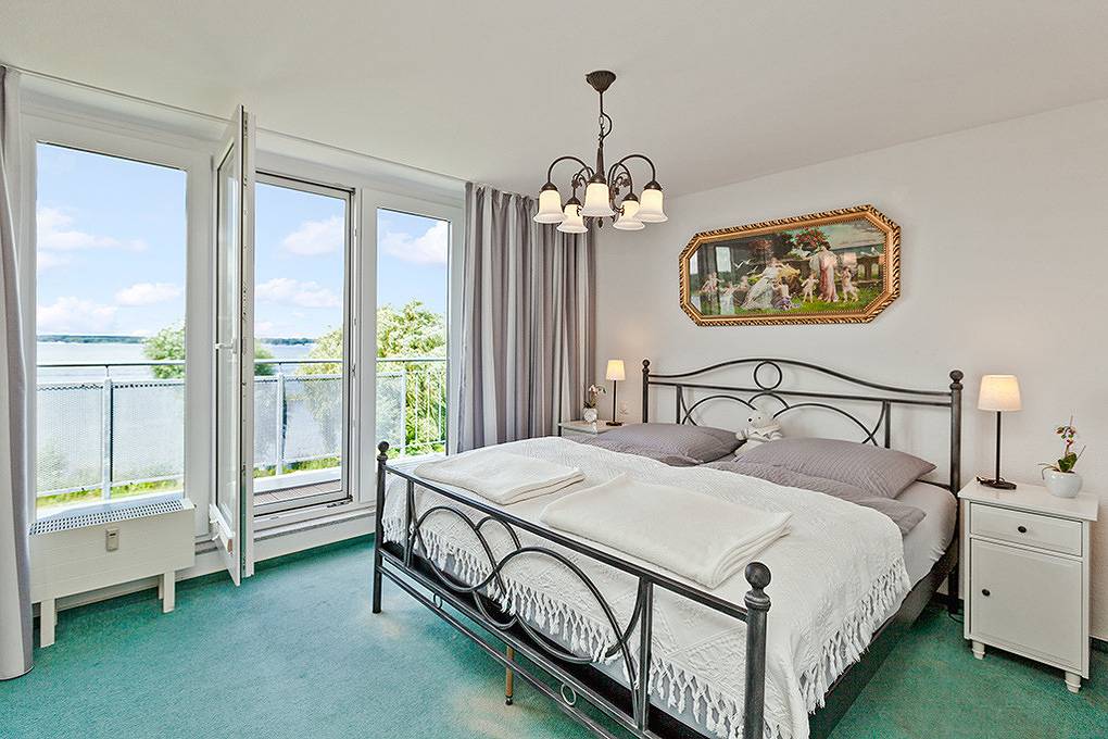 Apartamento vacacional entero, Fewo Panoramablick Waren in Waren (Müritz), Lago Müritz