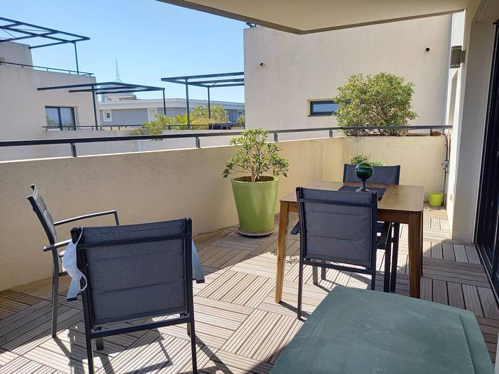 Appartement de vacances pour 4 personnes, avec terrasse
