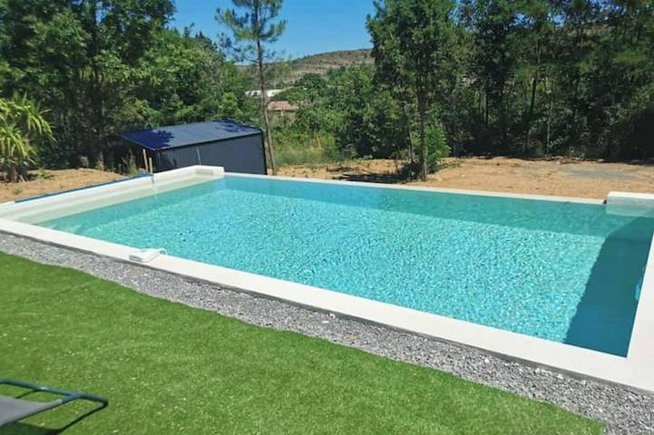 Maison de vacances pour 4 personnes, avec piscine