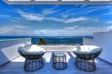 Villa für 8 Personen, mit Garten und Ausblick, mit Haustier in Chalkidiki