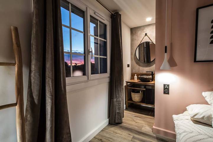 Villa Nonna / 90m2, 3 Schlafzimmer, 50m2 Terrasse, Grillplatte, kostenloses WLAN und Netflix in Sainte-Maxime, Mittelmeerküste (Frankreich)