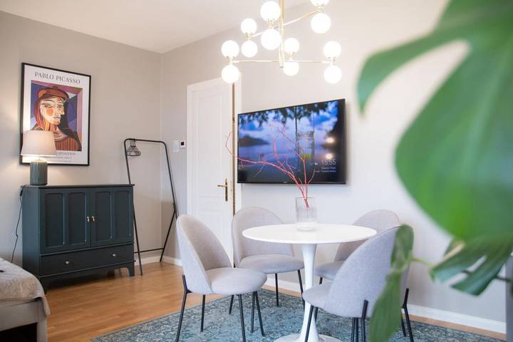 Ferienwohnung für 4 Personen, mit Ausblick in Vinohrady