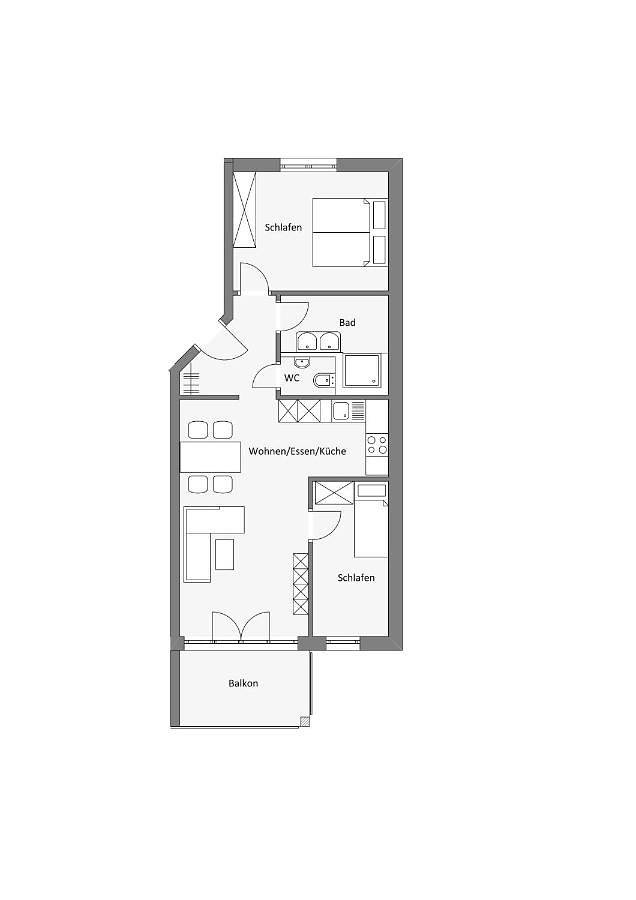 Hütte für 9 Personen, mit Garten am Bodensee - 3