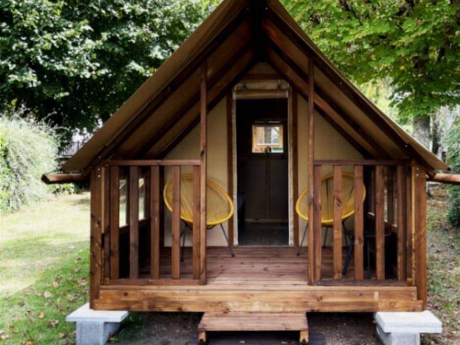 Camping Canal de Berry - Albergue 2 personas - Vivaque in Saint-Amand-Montrond