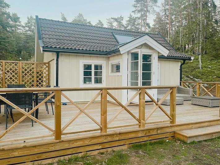 Hus för 4 Personer, med terass, barnvänlig i Värmdö