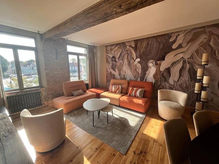 Appartement de vacances pour 6 personnes, avec Jacuzzi et Terrasse ainsi que Jardin et Sauna à Montreuil (Pas-de-Calais)