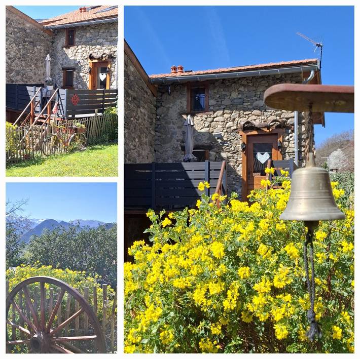 Gîte pour 6 personnes, avec Balcon ainsi que Terrasse et Jardin