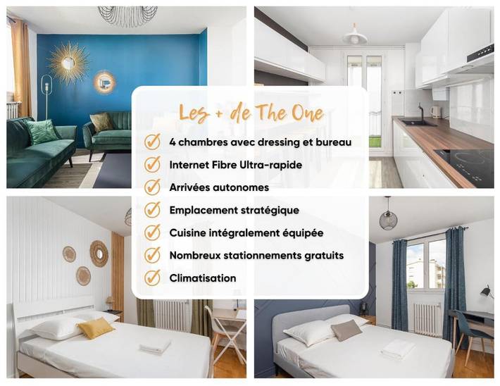 Gîte pour 8 personnes, avec balcon à Colomiers - 3