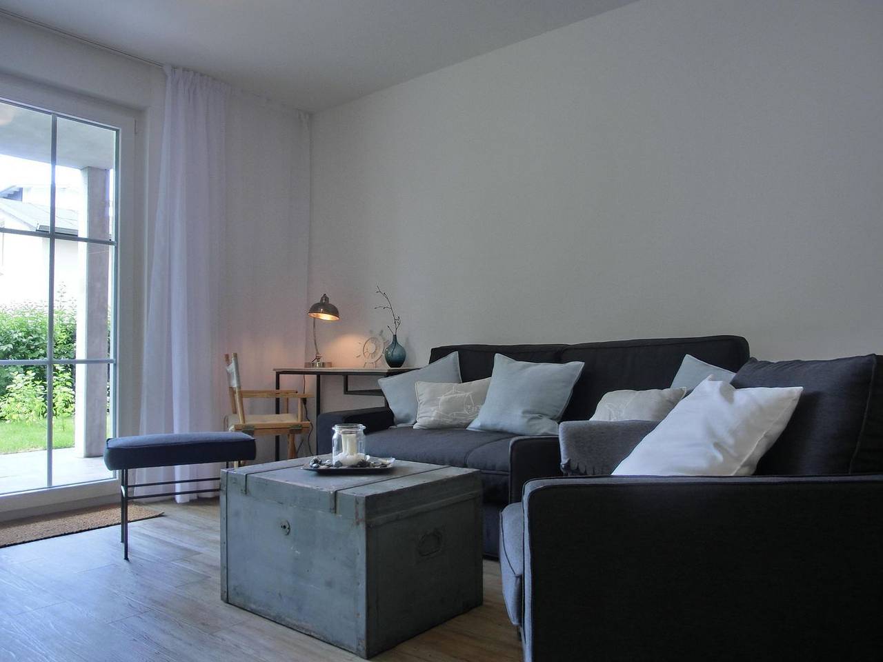 Apartamento entero, Strandnahe 3-Zimmer-Ferienwohnung (ca.96 m²) für 4 Pers. mit Terrasse in Graal-Müritz, Rostock y sus alrededores