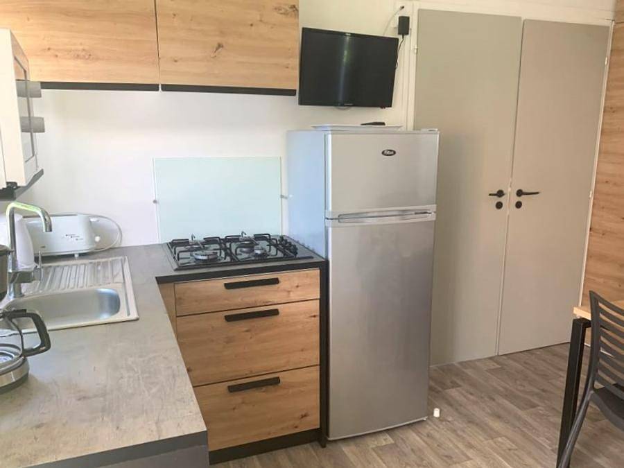 Camping Aux Coeurs Vendeens - Mobilheim 5 personen - Cottage Grand Confort 2 Zimmer in Saint-Jean-de-Monts, Vendée