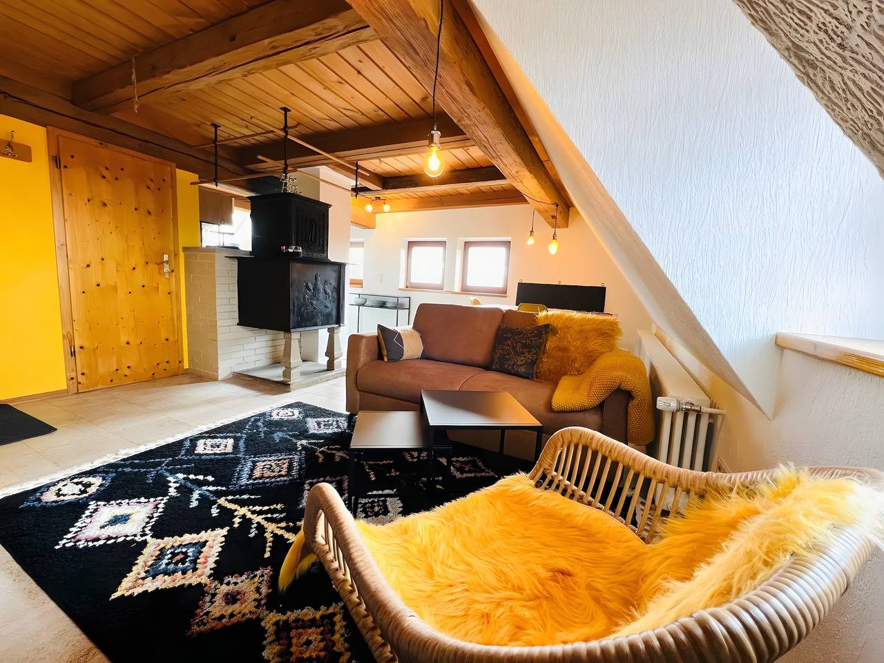 Hel lägenhet, Eugenhaus 'Loft' Apartment in Rosenfeld, Neckar-Alb
