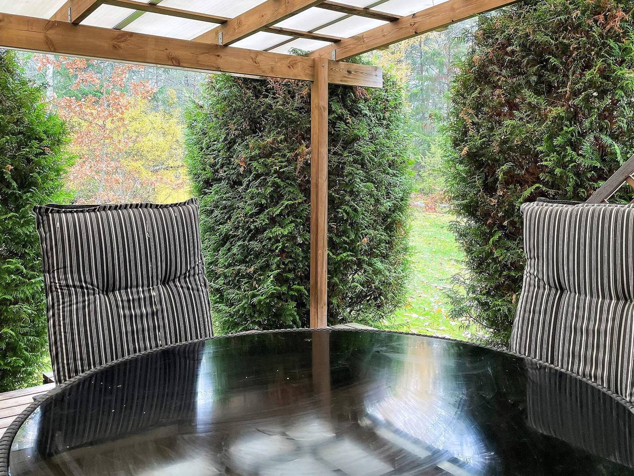 Gemütlicher Rückzugsort im Wald mit Whirlpool in Schwedische Ostsee