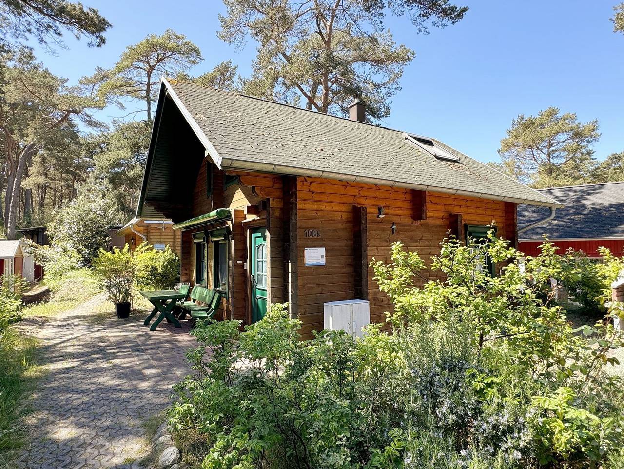 F: Ferienhaus Dünennest 108b -Strandpark- ca.60m Strand in Baabe, Rügen