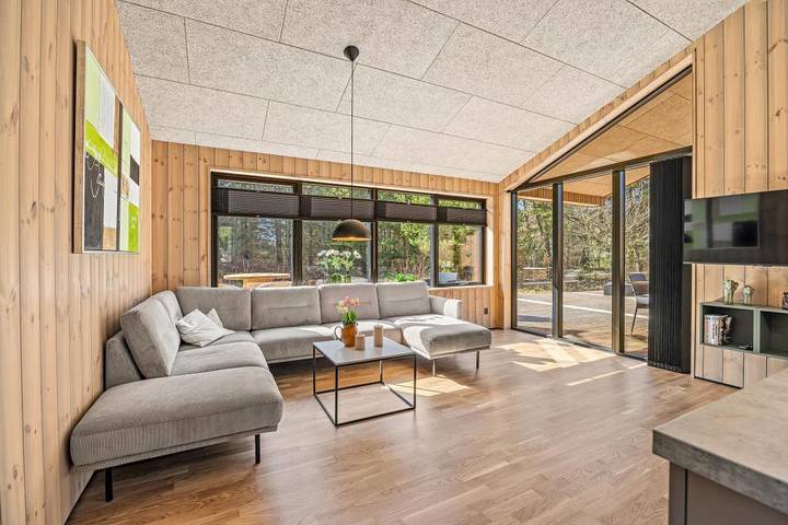 Modernes Ferienhaus in Henneby für 8 Personen in Henne, Filsø See