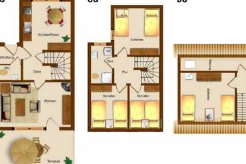 Ferienhaus für 8 Personen, mit Terrasse, mit Haustier in Dangast