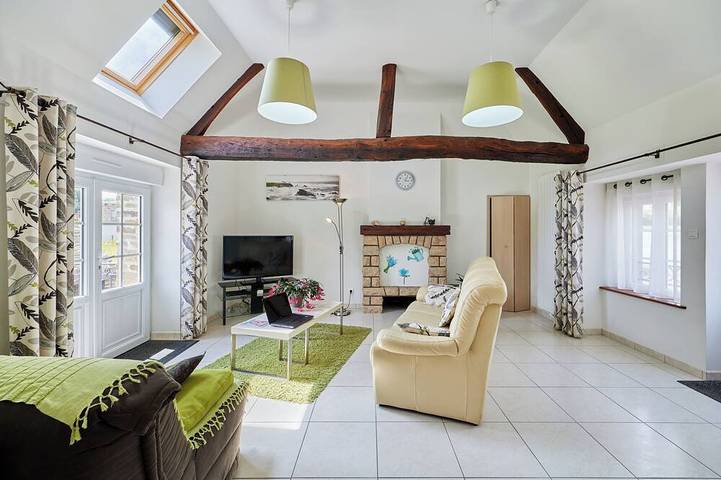 Gîte pour 6 personnes, avec Terrasse et Jardin à Fleury (Normandie)