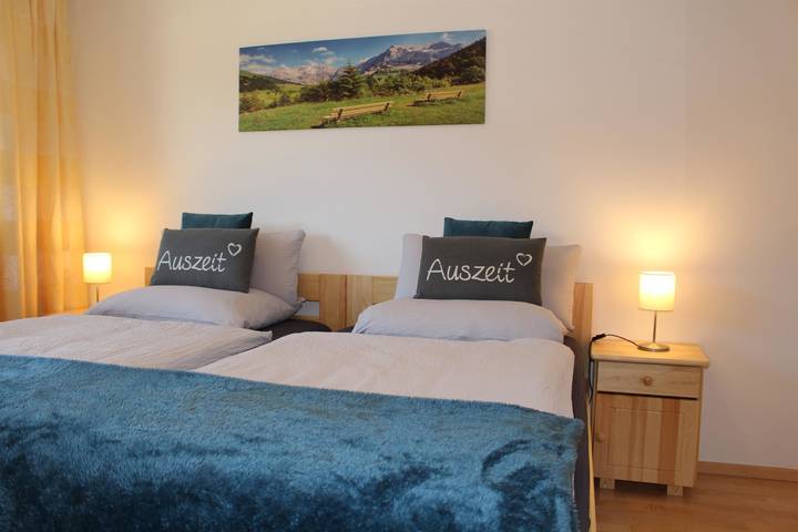 Ferienwohnung für 6 Personen, mit Garten