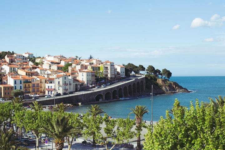 Gîte pour 4 personnes, avec balcon et vue, animaux acceptés dans Office De Tourisme De Banyuls Sur Mer