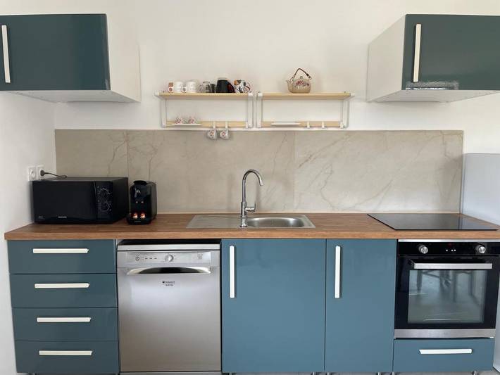 Appartement de vacances pour 2 personnes, avec Terrasse et Jardin
