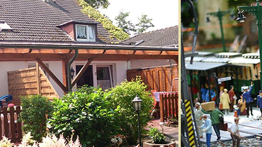 Ferienwohnung für 4 Personen, mit Garten