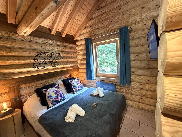 Chalet pour 5 personnes, avec jardin et balcon à La Bresse