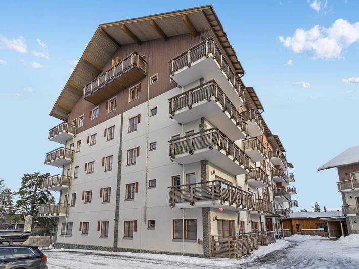 Ferienhaus für 4 Personen, mit Balkon und Sauna in Saariselka