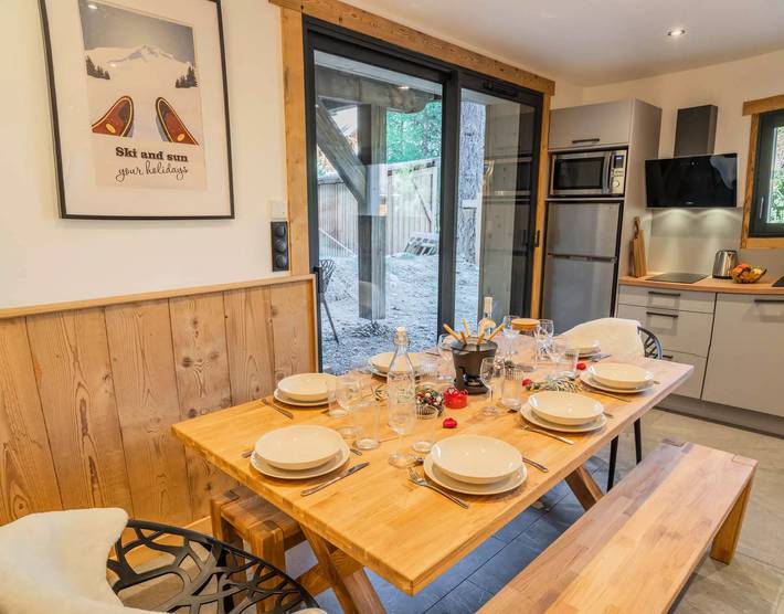 Chalet pour 8 personnes, avec balcon à Les Orres - 4