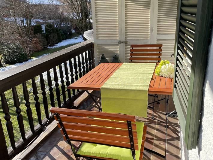 Ferienwohnung für 3 Personen, mit Balkon und Ausblick in Kreuth - 4