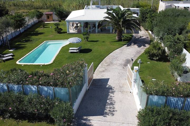 Villa per 11 persone, con sauna e giardino nonché terrazza in Molinella