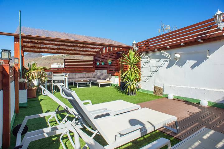 Apartamento entero, Casa de vacaciones "Casa La Meliana" con vistas a la montaña y Wi-Fi in La Aldea de San Nicolás, Gran Canaria Oeste