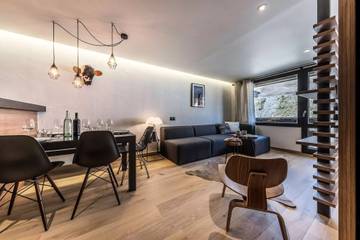 Gîte pour 4 personnes, avec balcon et vue dans Courchevel 1850