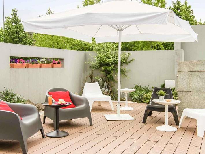 Hôtel pour 2 personnes, avec jardin ainsi que terrasse et vue, animaux acceptés