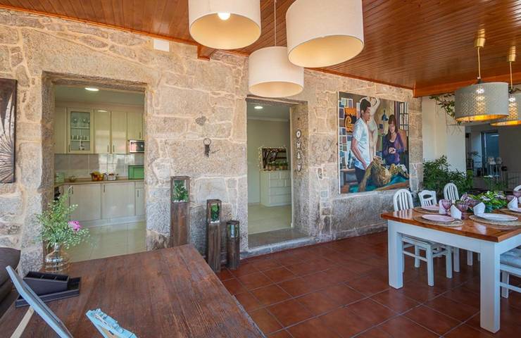 Casa rural para 10 personas, con vistas y jardín en Salnés - 4