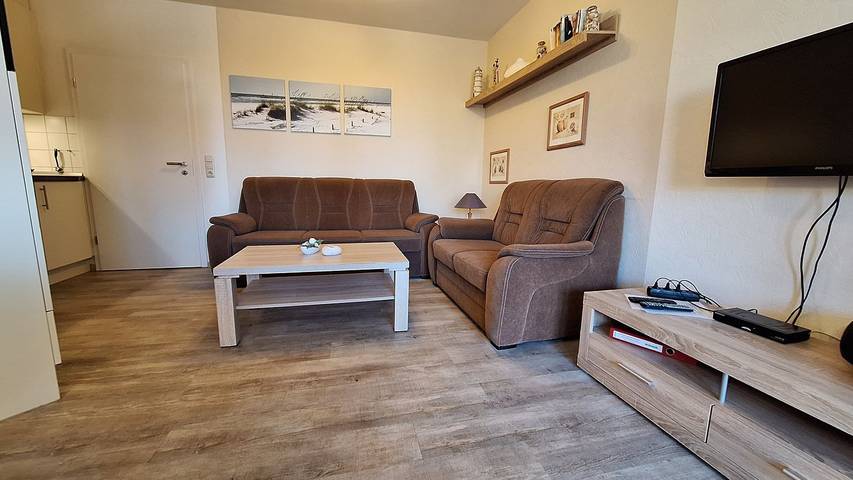 Ferienwohnung für 4 Personen, mit Terrasse, mit Haustier in Schillig