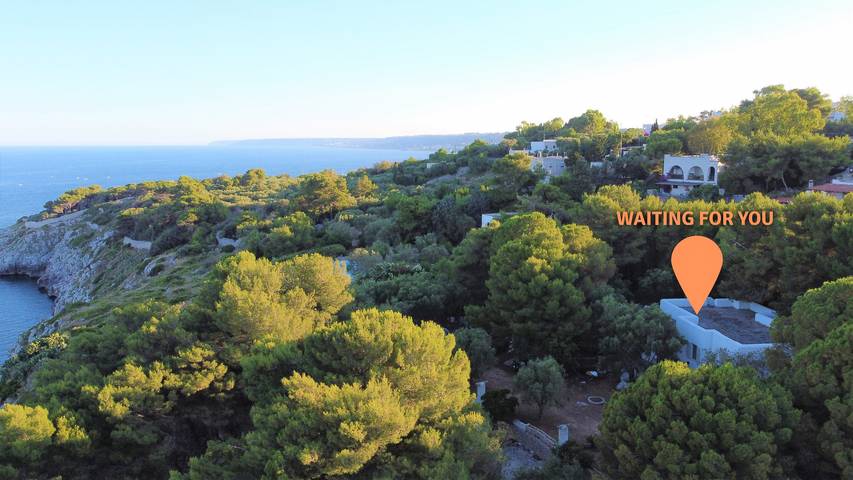 Ampia villa con discesa al mare (casa D) in Castro (Lecce), Provincia di Lecce