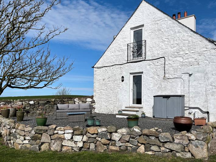 Cottage for 2 people, with garden, with pets in Dumfries and Galloway