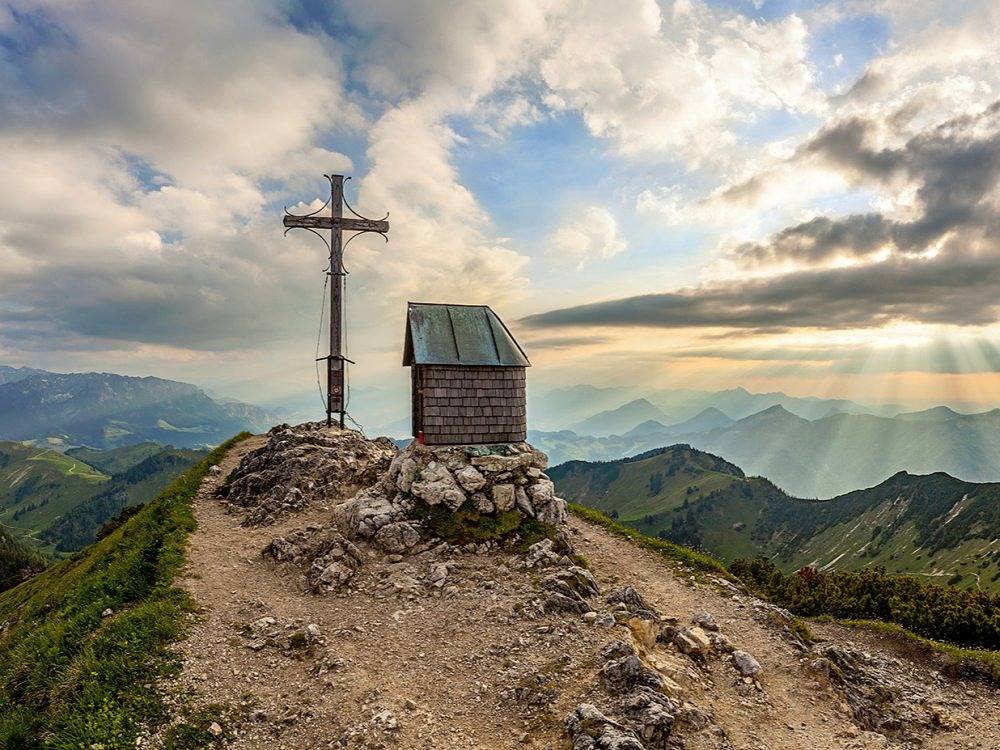 Simmerl-Bergbauernhof - 03 - Geigelstein in Aschau im Chiemgau, Bayerische Alpen