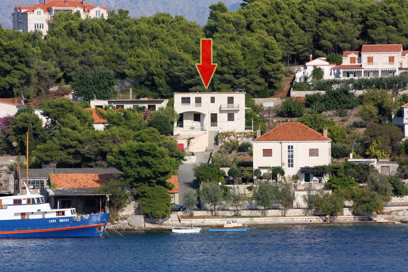 Cały apartament, Trzypokojowy apartament przy plaży Sumartin, Brač A-5771-a in Sumartin, Brac