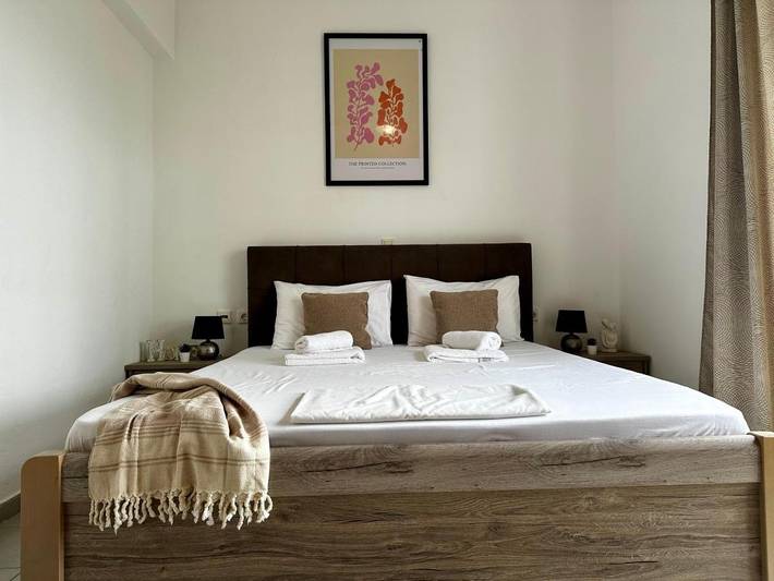 Ferienwohnung für 4 Personen, mit Balkon und Garten sowie Ausblick in Bodrum