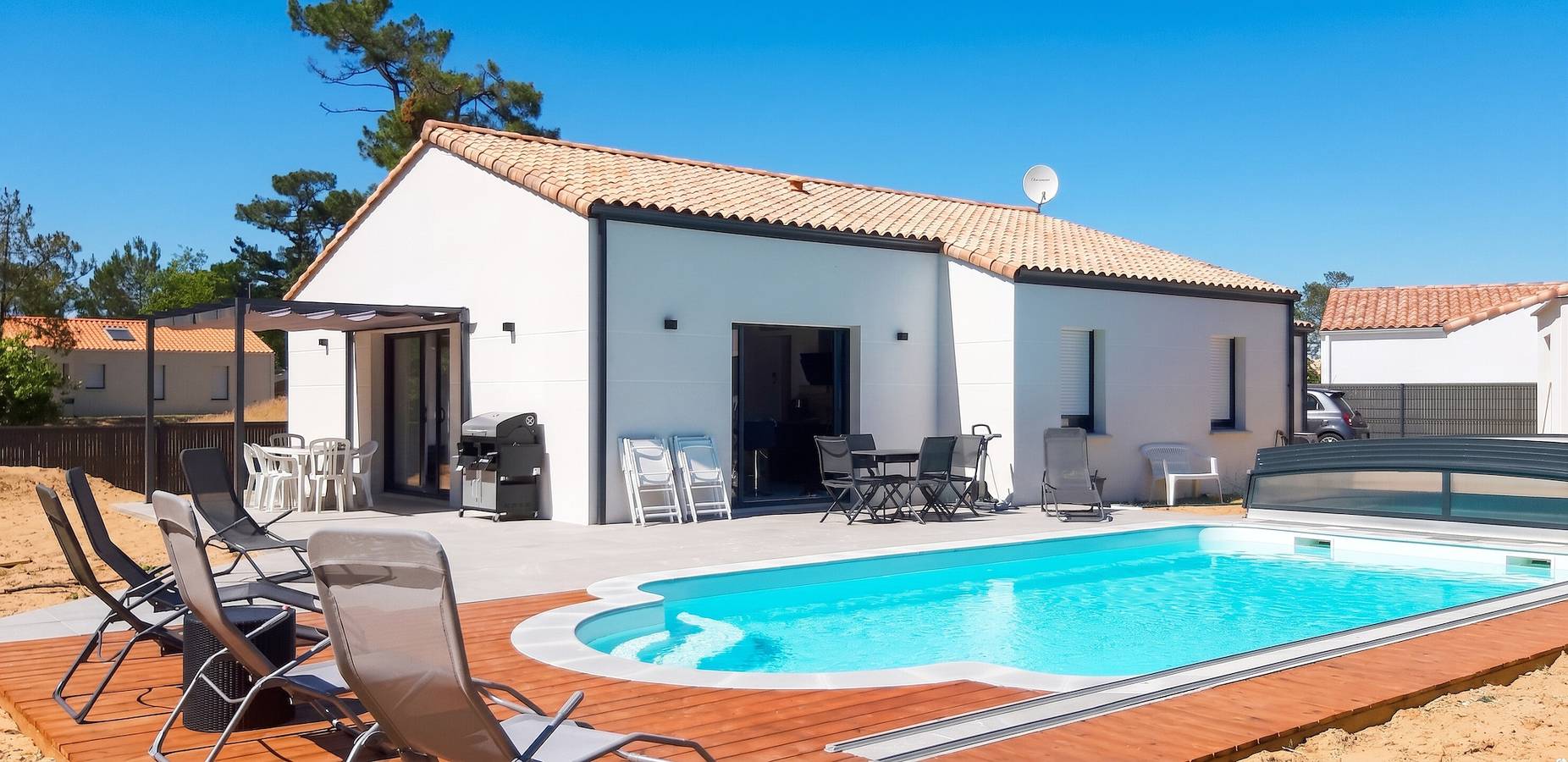 Villa avec piscine privée à Saint-Jean-de-Monts in Saint-Jean-de-Monts, Vendée
