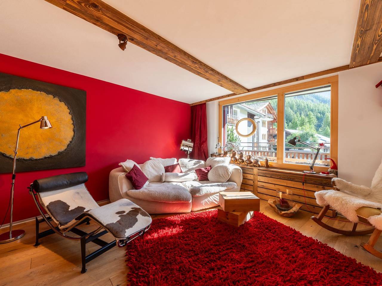 Ganze Wohnung, Duplex de charme im « Zermatter Chic » in Zermatt, Walliser Alpen