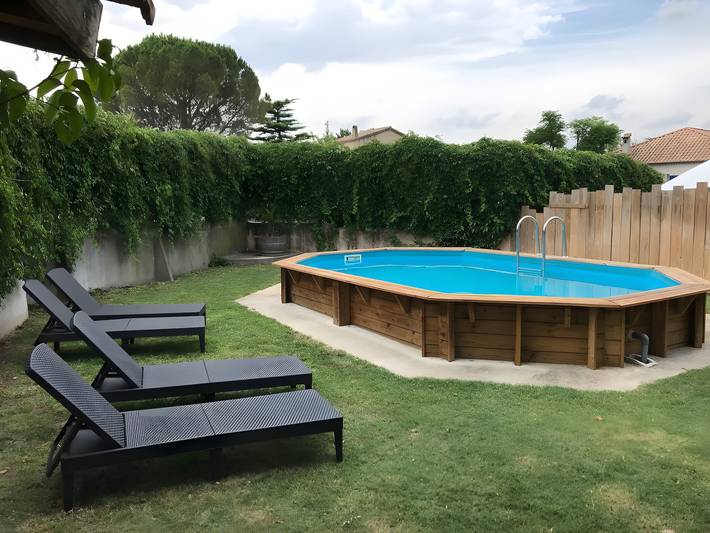 Ferienhaus für 8 Personen, mit Garten