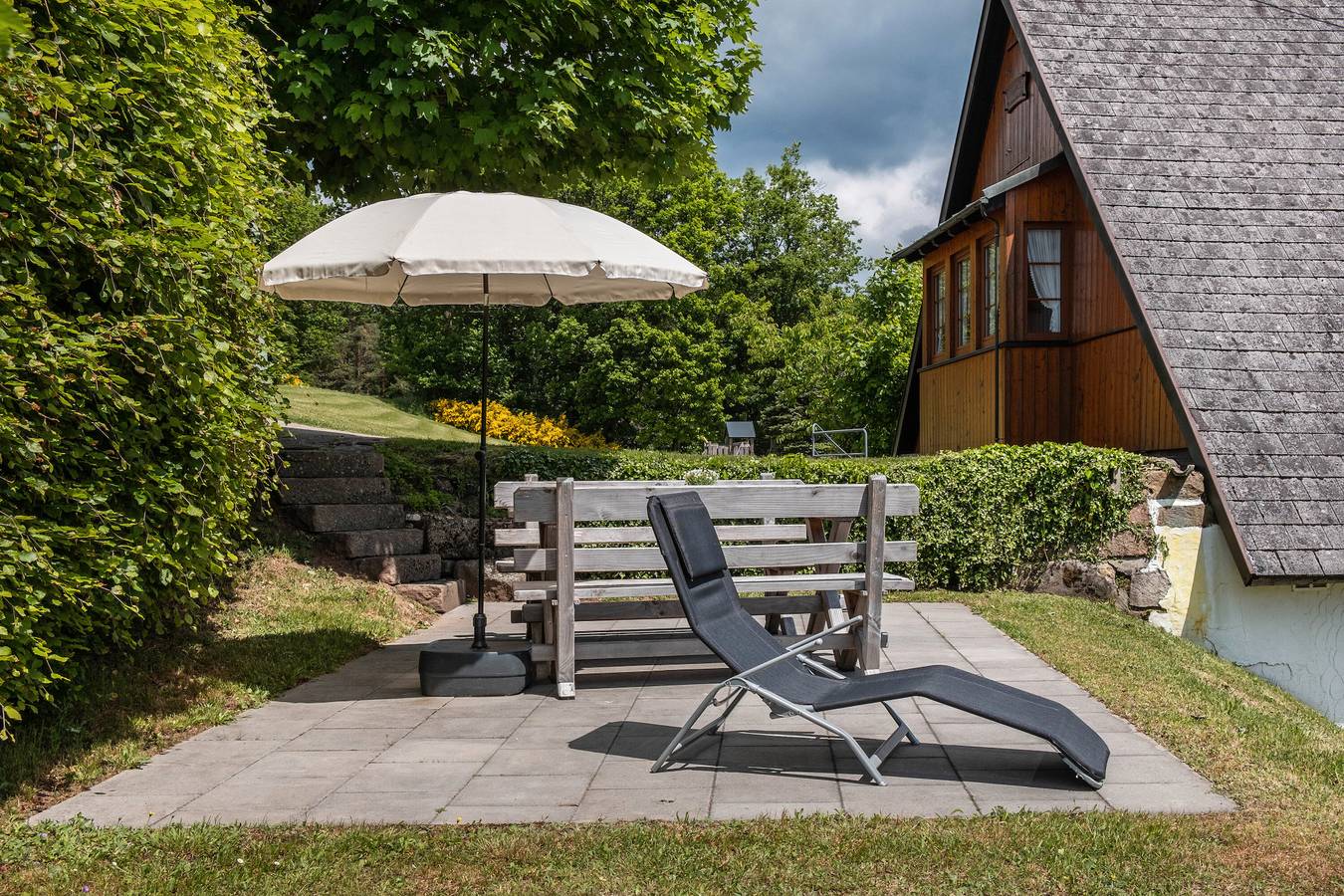 Ganze Wohnung, Apartment 'Fuchsbau' mit Bergblick, privater Terrasse und Wlan in Wolfach, Kinzigtal