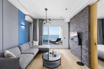Gîte pour 2 personnes, avec balcon, adapté aux familles à Thessalonique