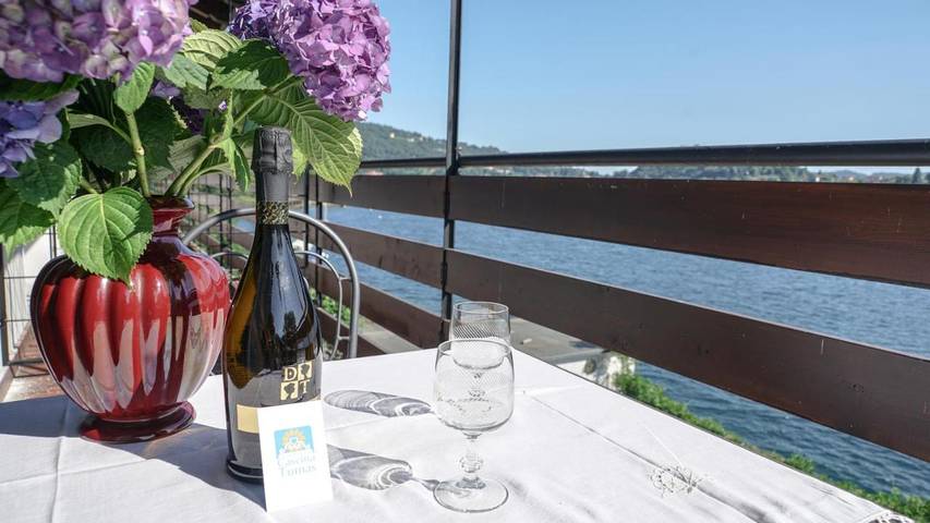 Gîte pour 3 personnes, avec vue et jardin ainsi que vue sur le lac et bassin pour enfant, animaux acceptés dans Pettenasco - 2