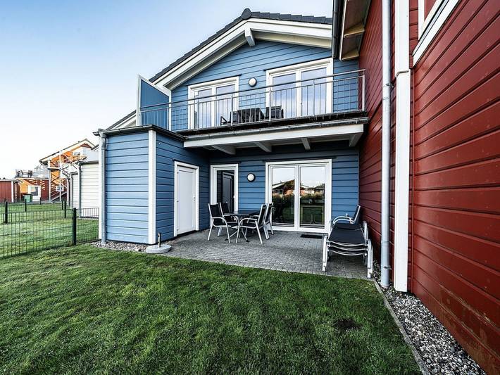 Friesenperle 8 - Ferienhaus mit Sauna nahe der Nordsee - Modernes Ferienhaus mit Balkon & Sauna (Ht in Dagebüll, Nordfriesland