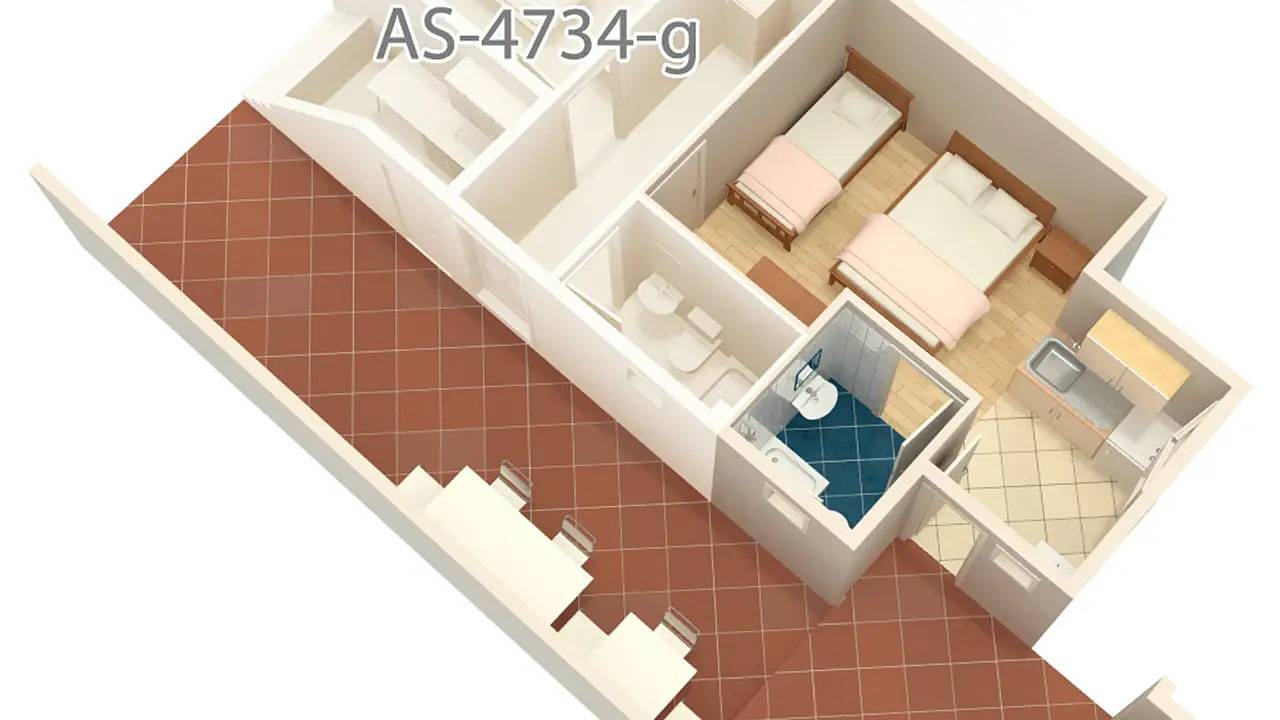 Ganzes Studio, Studio für 3 Personen (17 m²) in Podaca in Podaca, Makarska Riviera