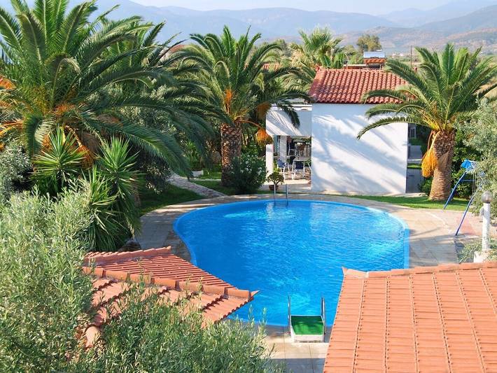 Ferienhaus für 5 Personen, mit Pool und Terrasse sowie Garten, mit Haustier - 1